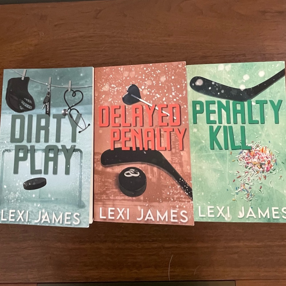 Lexi James Empire State Hockey Series books 4-6